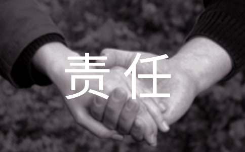责任保证书(15篇)