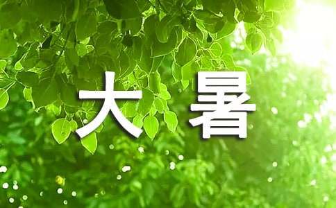 大暑的心得体会