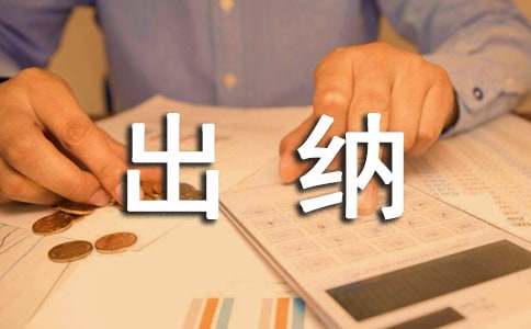 出纳自我评价