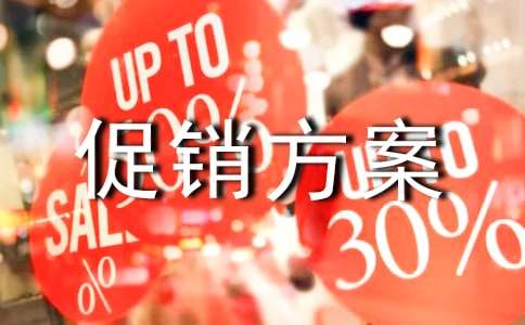 关于促销方案模板合集八篇
