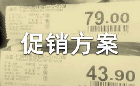 【精选】促销方案模板集锦7篇