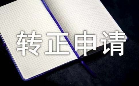 个人转正申请书15篇