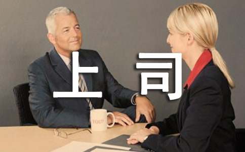 给上司的道歉信